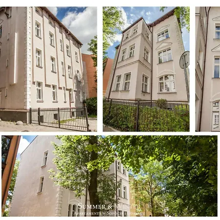 Apartment Summerwinter - 2 Luxury Wonder & Heaven Apartaments, 100M M Cassino - 2 Or 3 Bedrooms & Sofa, Parking Zoppot