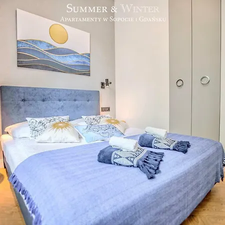 Family Luxury Wonder Heaven Apartment, 50m M Cassino Street, First - 3 Bedrooms&studio, Second - 2 Bedrooms&studio, Private Parking W Cenie, Summerwinter Brand Apartamento Sopot