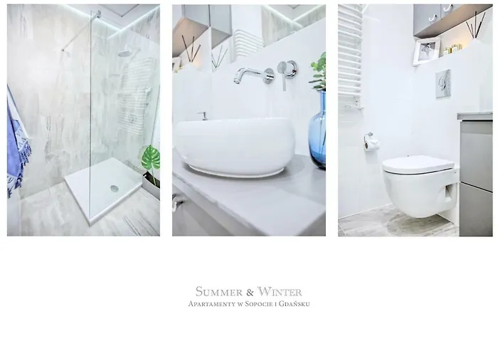 Family Luxury Wonder Heaven Apartment, 50m M Cassino Street, First - 3 Bedrooms&studio, Second - 2 Bedrooms&studio, Private Parking W Cenie, Summerwinter Brand Apartamento Sopot
